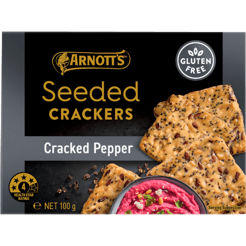 Arnott's Black Pepper Seeded Crackers