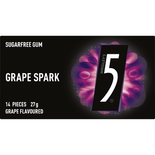 5 Gum Grape Spark Tab OTC