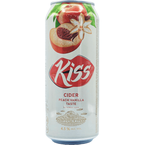 Svyturys Kiss Peach Vanilla Cider