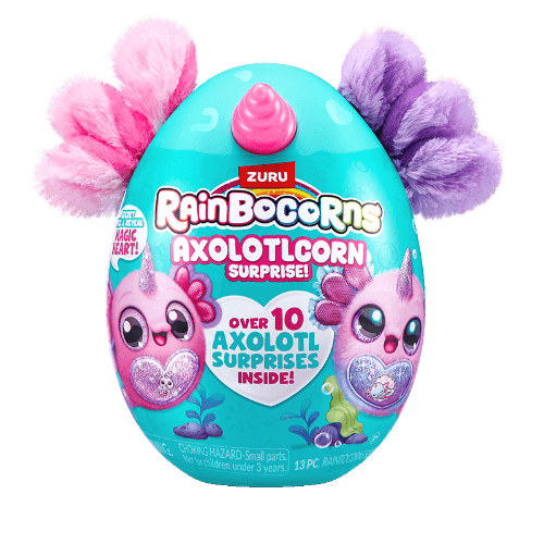Zuru Rainbocorns Axolotlcorn Sparkle Heart Toy