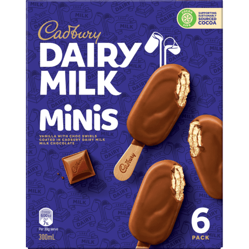 Cadbury Dairy Milk Minis Vanilla Ice Cream