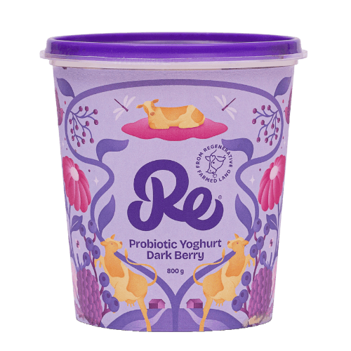 RE Dark Berry Probiotic Yoghurt