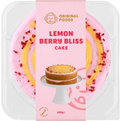 Original Foods Lemon Berry Bliss Cake