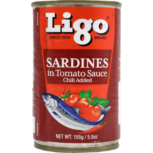 Ligo Sardines in Tomato Sauce with Chili