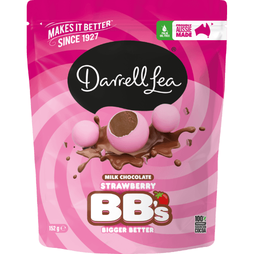 Darrell Lea Strawberry BB's