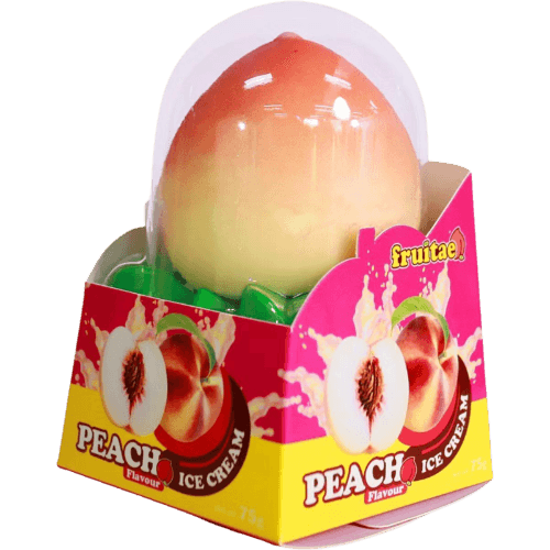 Fruitae Peach Flavour Ice Cream