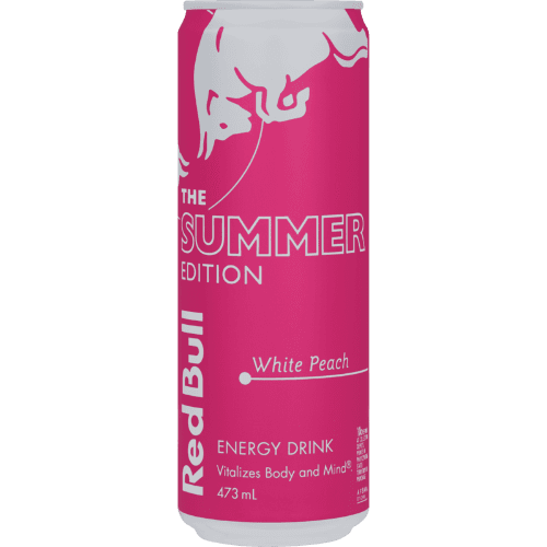Red Bull The Summer Edition White Peach Energy Drink