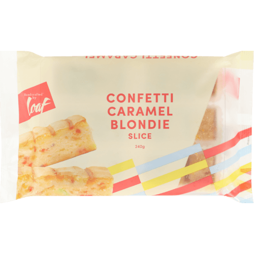 Loaf Conffetti Caramel Blondie