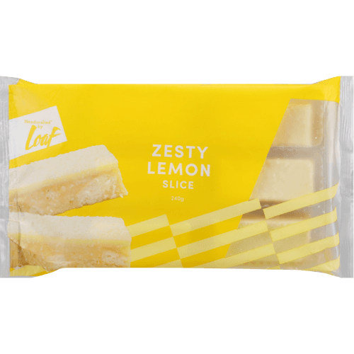 Loaf Slice Zesty Lemon & Coconut
