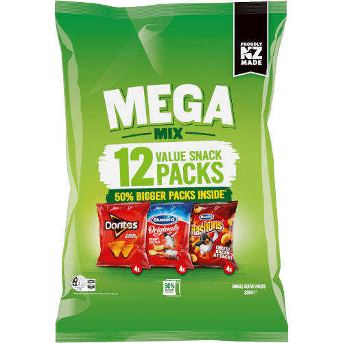 Bluebird Mega Mix Value Snack Packs