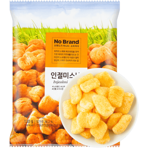 No Brand Injeolmi Snack Rice Crackers