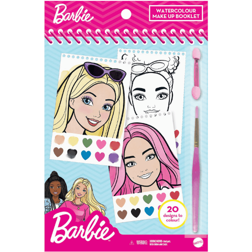 Barbie Watercolour Make Up Booklet