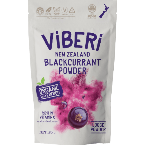 Viberi New Zealand Blackcurrant Loose Powder