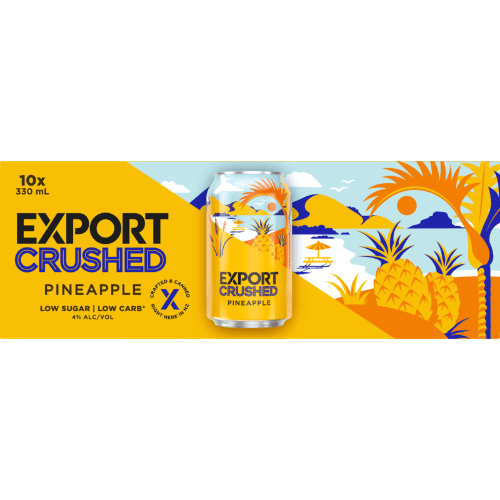 Export Crushed Pineapple Beer Cans