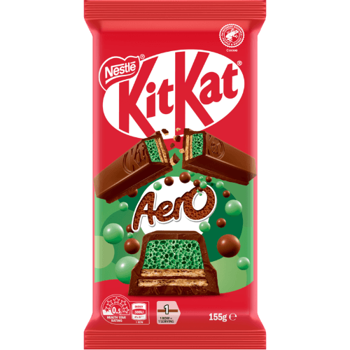 Nestle Kit Kat Aero Mint Chocolate Block