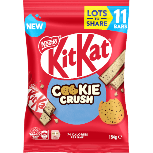 Nestle Kit Kat Cookie Crush Fun Pack Chocolate