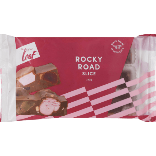 Loaf Slice Rocky Road