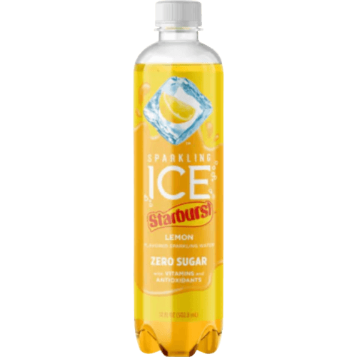 Sparkling Ice Starburst Lemon Sparkling Water