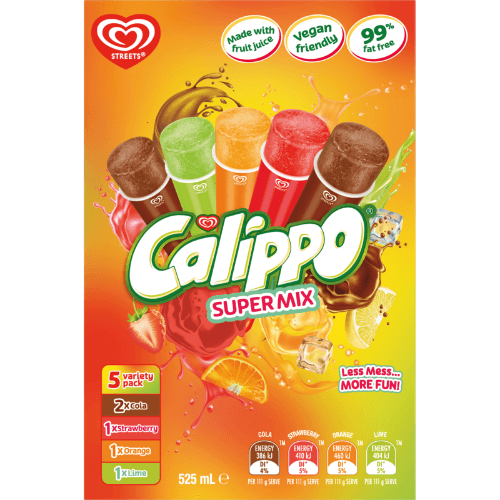 Calippo Super Mix Ice Blocks