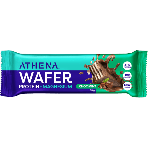Athena Chocolate Mint Wafer Protein + Magnesium Bar