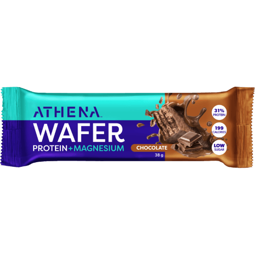 Athena Chocolate Wafer Protein + Magnesium Bar