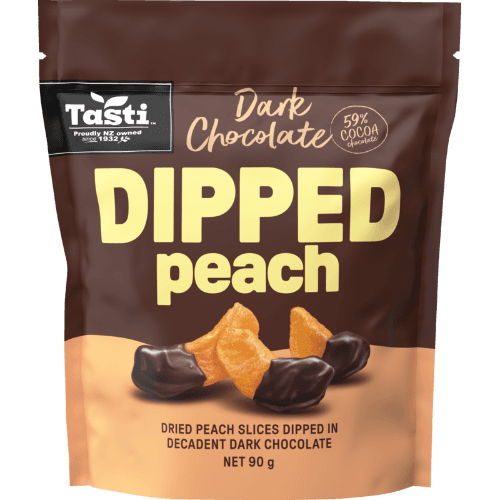 Tasti Dark Chocolate Dipped Peach