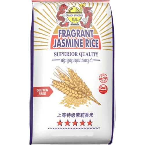 Dragon & Phoenix Fragrant Jasmine Rice Cambodia 20 kg