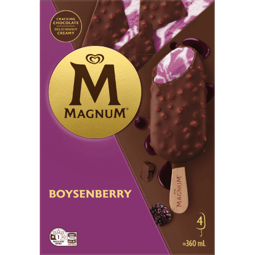 Magnum Boysenberry Ice Cream Dessert