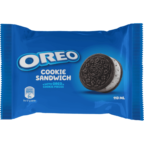 Oreo Cookie Sandwich Ice Cream