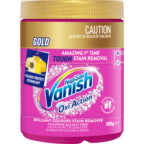 Vanish Napisan Oxi Action Gold Stain Remover Powder