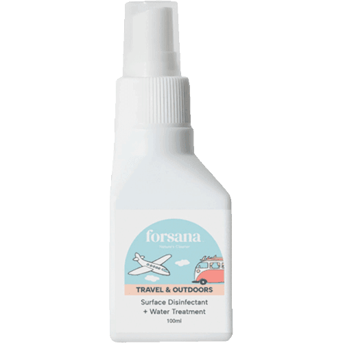 Forsana Travel + Outdoors Unscented Disinfectant + Water Treatment