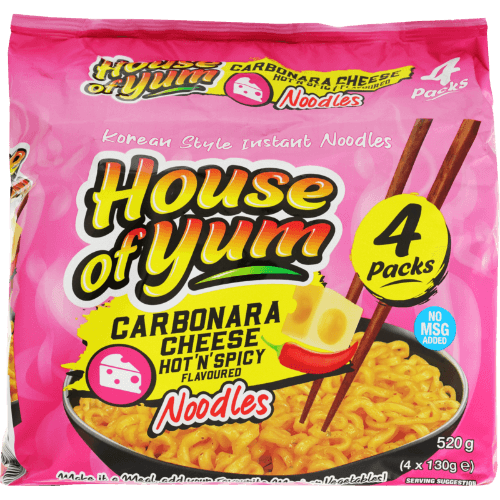 House of Yum Carbonara Korean Style Noodles