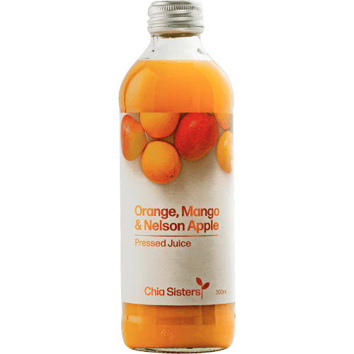 Chia Sisters Orange Mango & Nelson Apple Pressed Juice