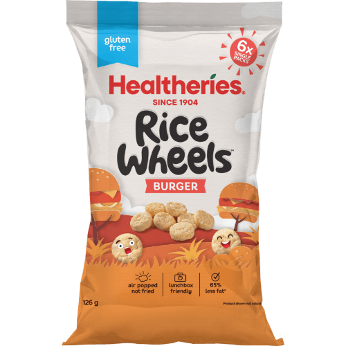 Healtheries Burger Rice Wheels Snack