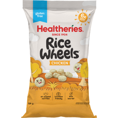 Healtheries Chicken Rice Wheel Snack