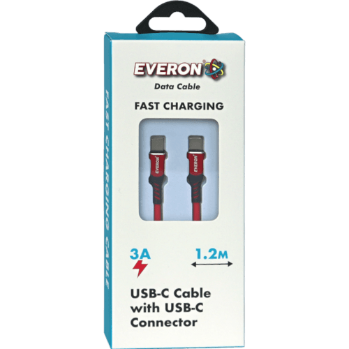 Everon Usb-c Cable With Usb-c Connector Data Cable