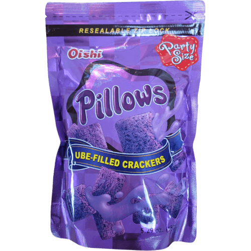 Oishi Ube-filled Crackers