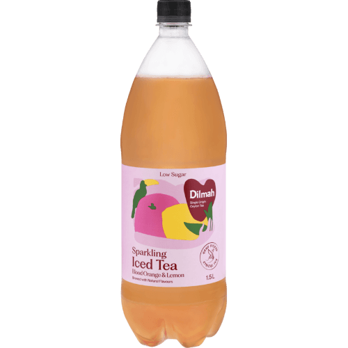 Dilmah Low Sugar Blood Orange & Lemon Sparkling Iced Tea
