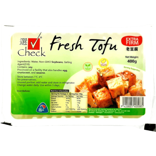 Check Extra Firm Fresh Tofu 400 g