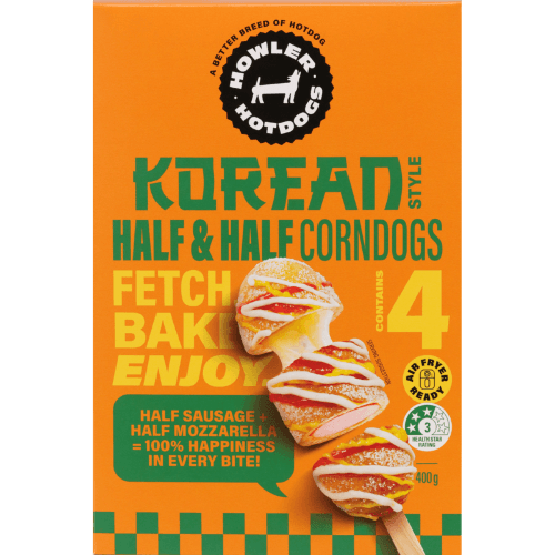 Howler Hotdogs Korean Style Half & Half Corndogs