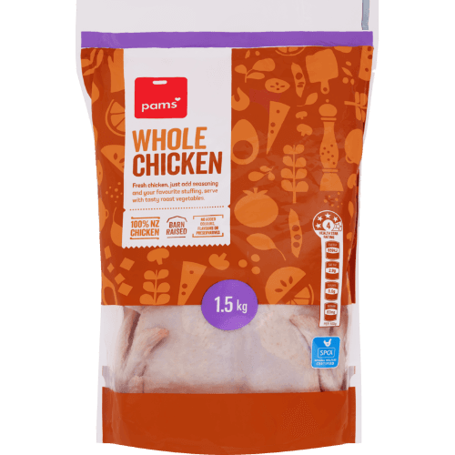 Pams Whole Chicken