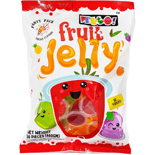 Frut-O Fruit Jelly Cups