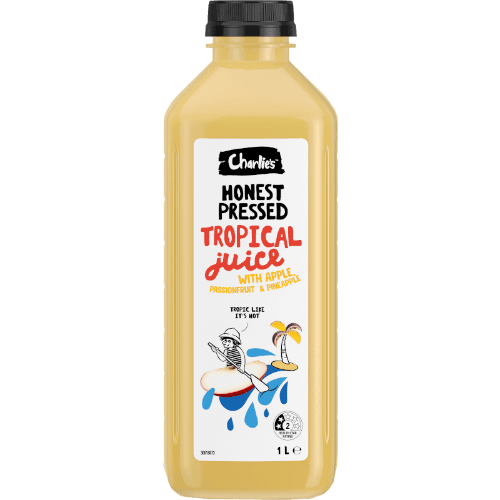 Charlie's Honest Pressed Tropical Juice With Apple Passionfruit & Pineapple