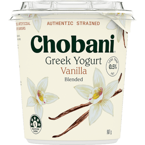 Chobani Vanilla Blended Greek Yogurt