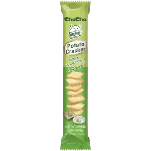 Cha Cha Wasabi Flavor Potato Cracker