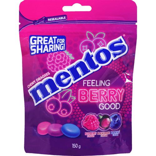 Mentos Feeling Berry Good Rolls