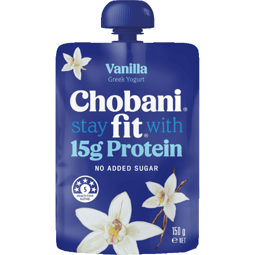 Chobani Stay Fit With Vanilla Greek Yogurt