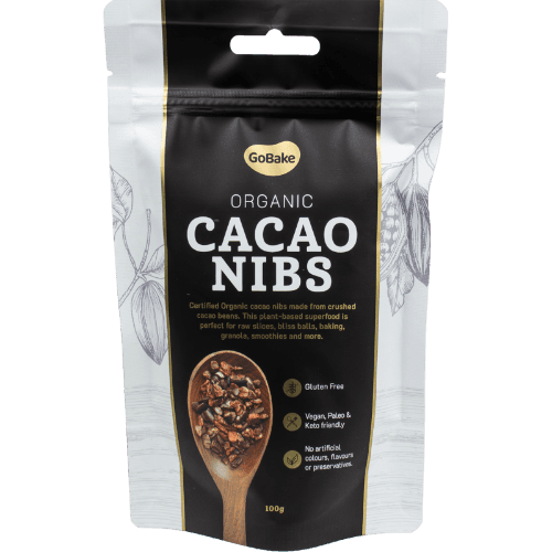 GoBake Raw Organic Cacao Nibs