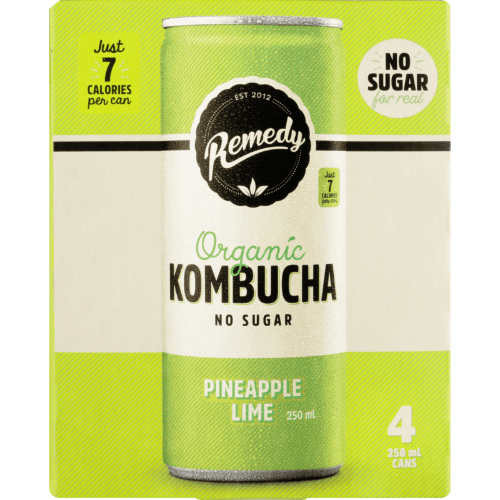 Remedy Pineapple Lime Kombucha
