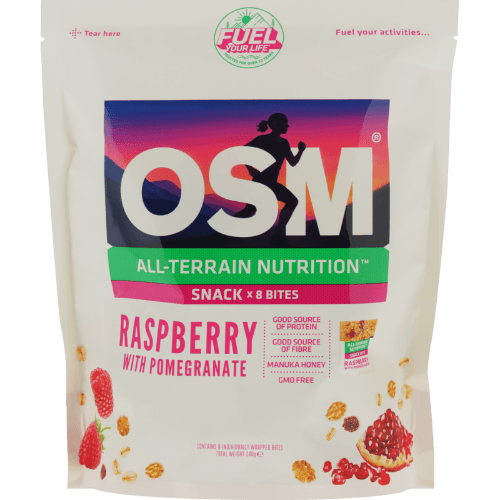 One Square Meal All Terrain Nutrition Raspberry With Pomegranate Bites